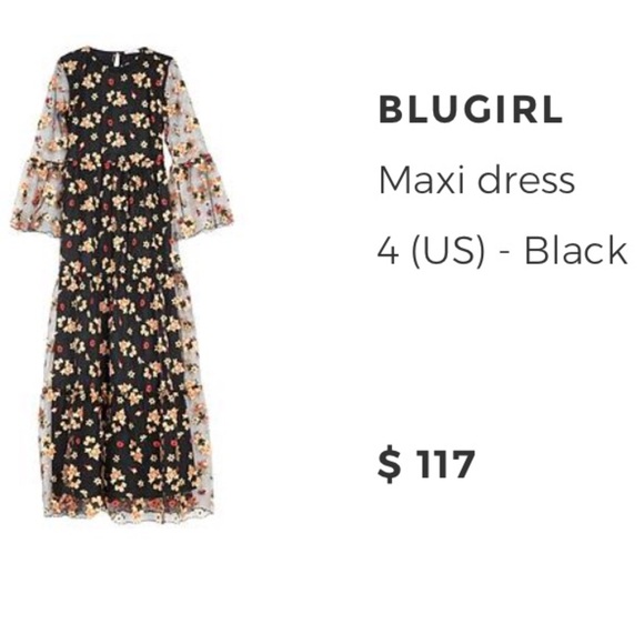 Floral Maxi Dress with Bell Sleeves - Picture 5 of 10